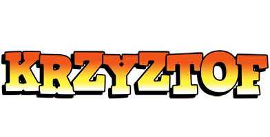 Krzyztof sunset logo