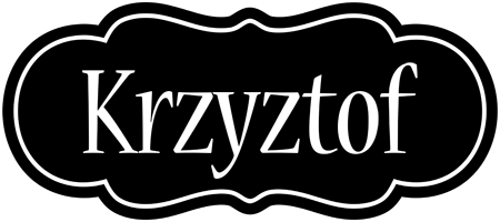 Krzyztof welcome logo