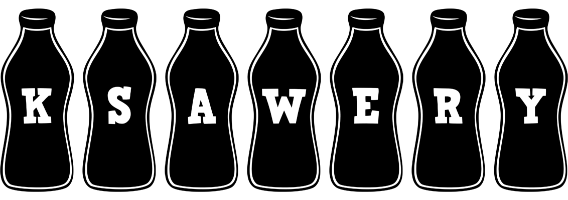 Ksawery bottle logo