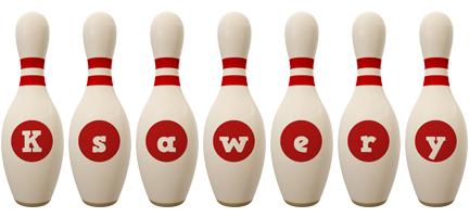 Ksawery bowling-pin logo