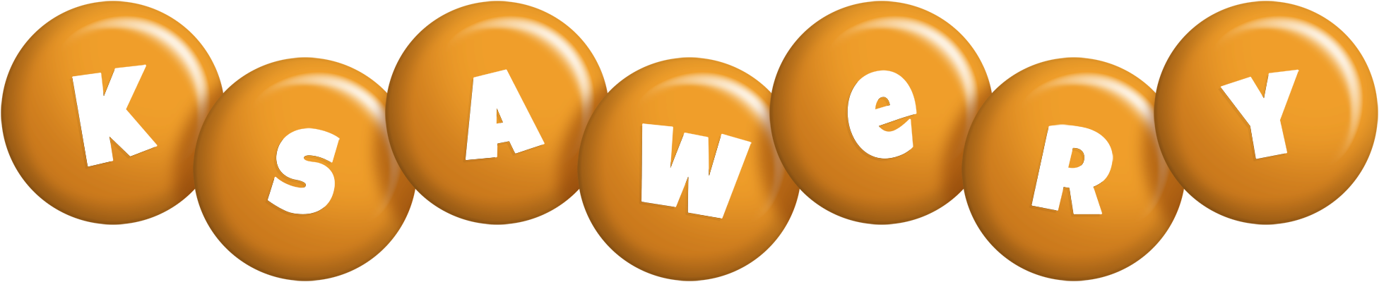Ksawery candy-orange logo
