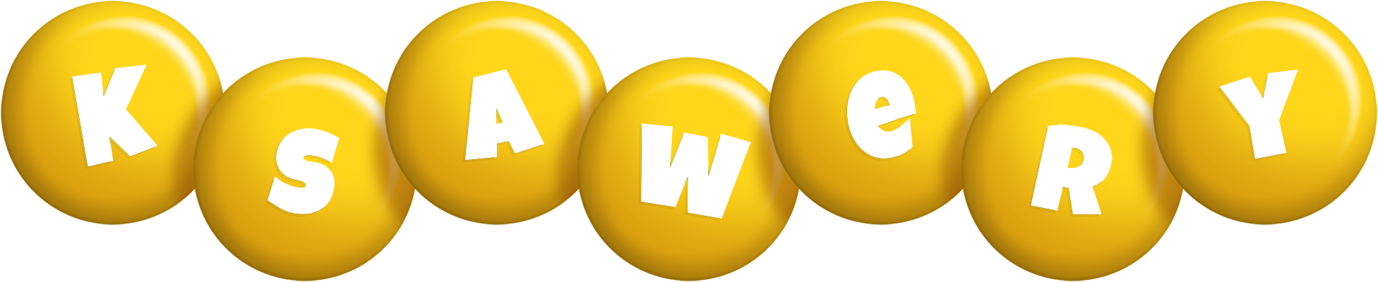 Ksawery candy-yellow logo