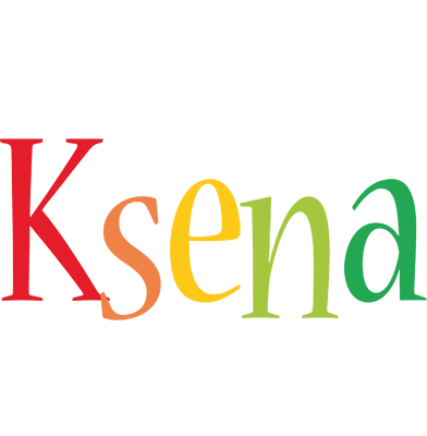 Ksena birthday logo