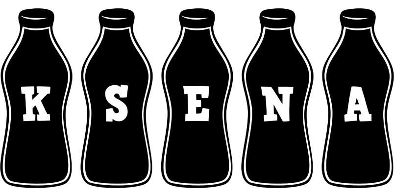 Ksena bottle logo
