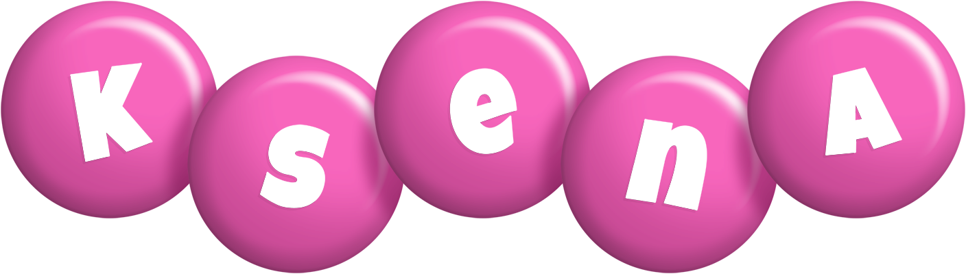 Ksena candy-pink logo