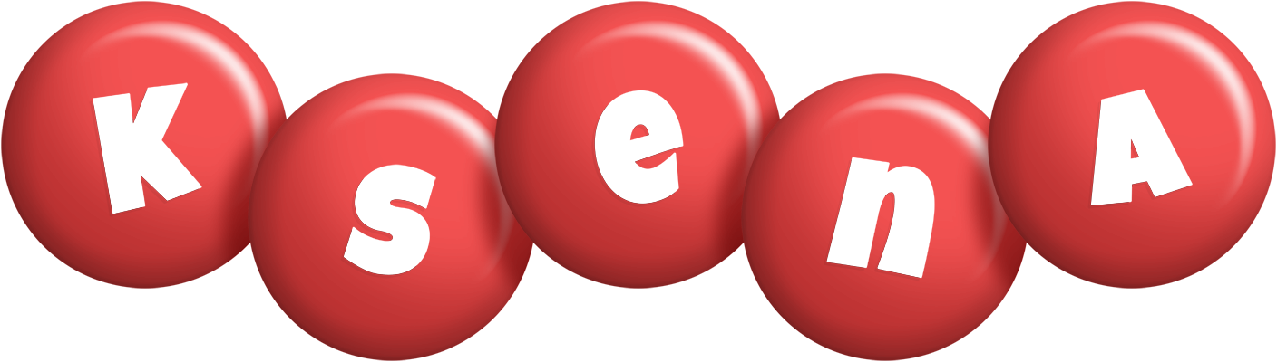 Ksena candy-red logo