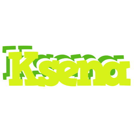 Ksena citrus logo