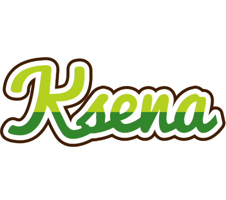 Ksena golfing logo