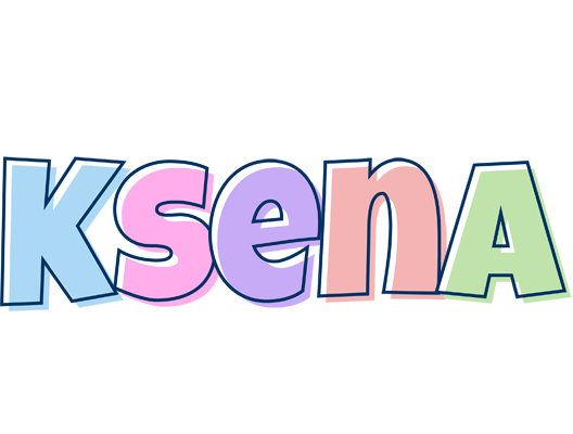 Ksena pastel logo