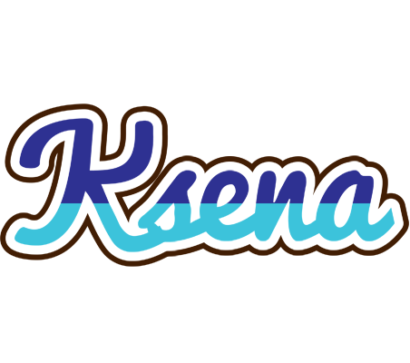 Ksena raining logo