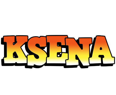 Ksena sunset logo