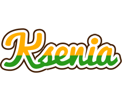 Ksenia banana logo