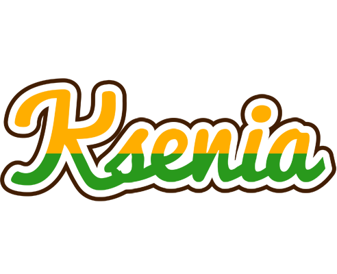 Ksenia banana logo