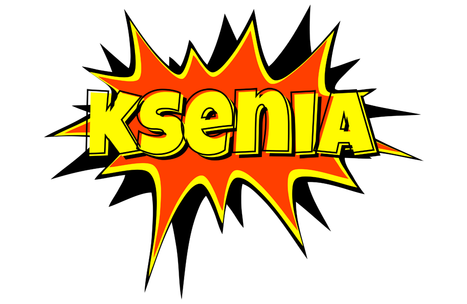 Ksenia bazinga logo