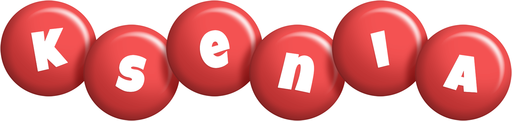 Ksenia candy-red logo