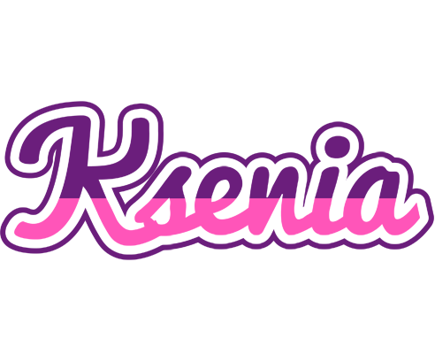 Ksenia cheerful logo