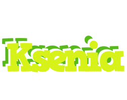 Ksenia citrus logo