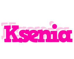 Ksenia dancing logo