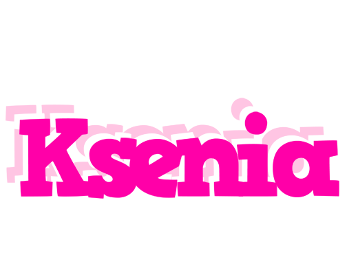 Ksenia dancing logo