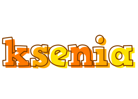 Ksenia desert logo