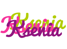 Ksenia flowers logo