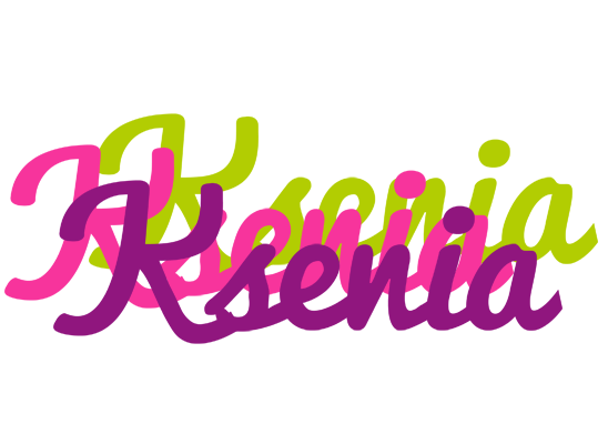Ksenia flowers logo