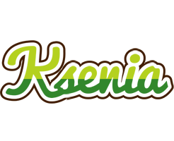 Ksenia golfing logo