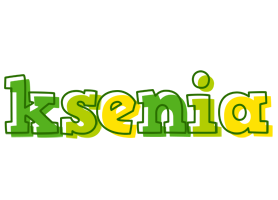 Ksenia juice logo