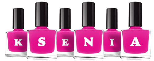 Ksenia nails logo