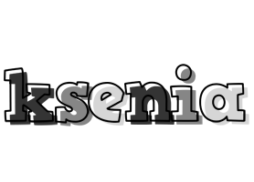 Ksenia night logo