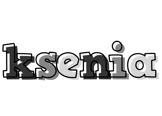 Ksenia night logo