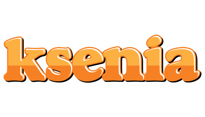 Ksenia orange logo