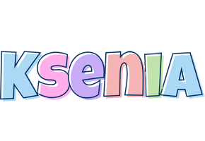 Ksenia pastel logo