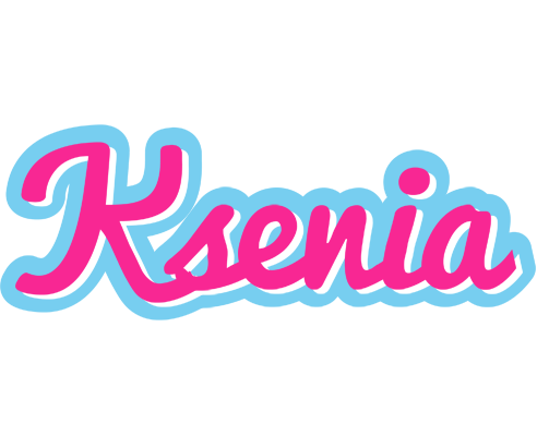 Ksenia popstar logo