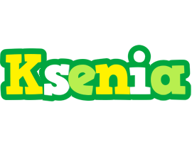 Ksenia soccer logo