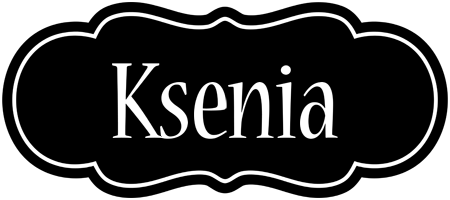 Ksenia welcome logo