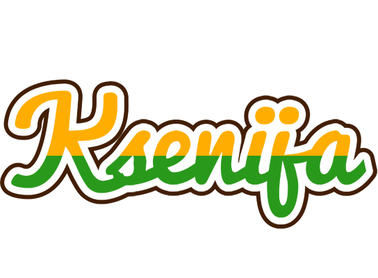 Ksenija banana logo