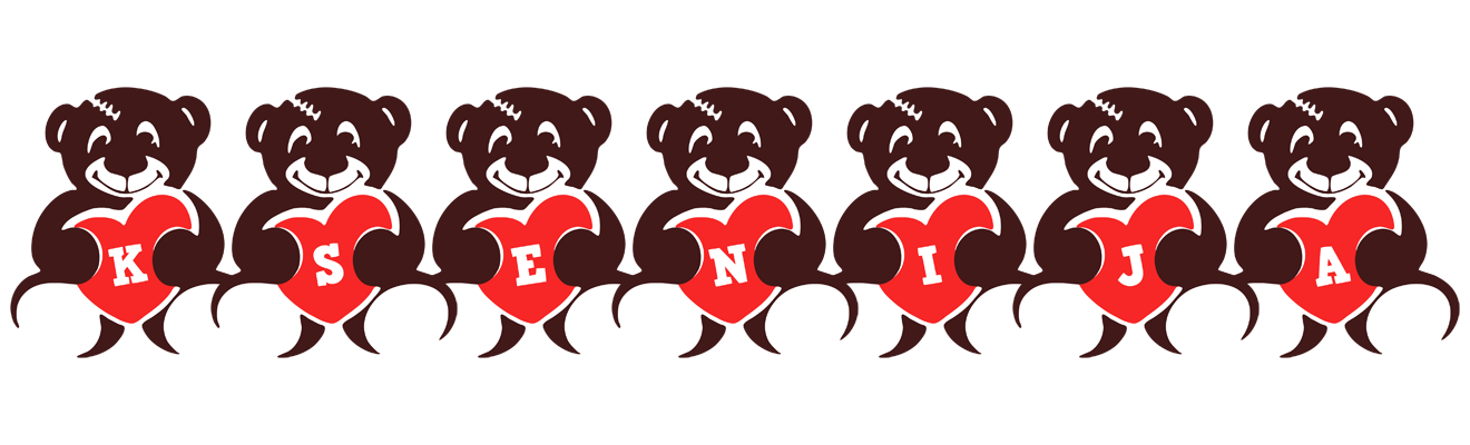 Ksenija bear logo