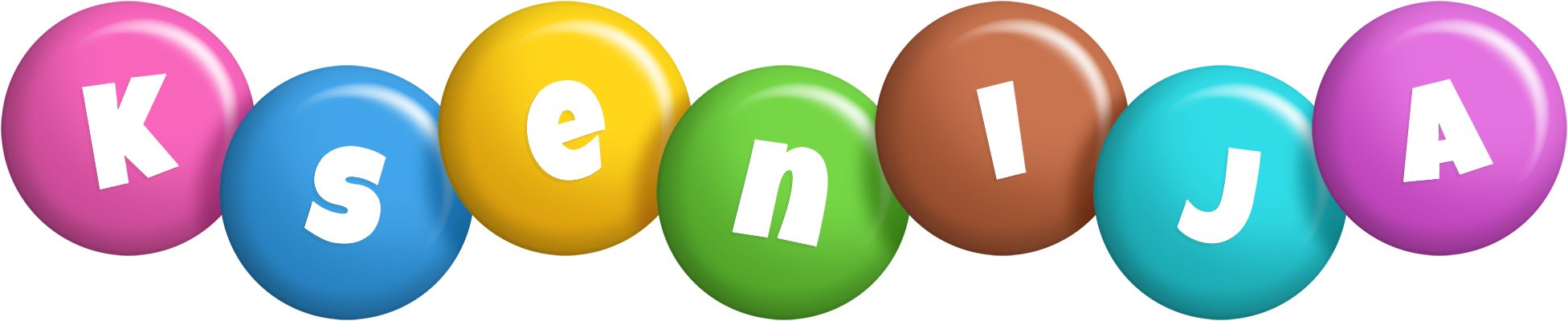 Ksenija candy logo