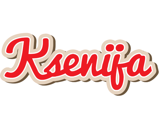 Ksenija chocolate logo