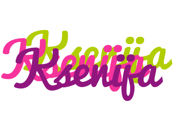 Ksenija flowers logo