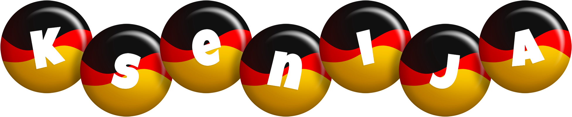 Ksenija german logo