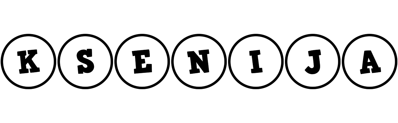 Ksenija handy logo
