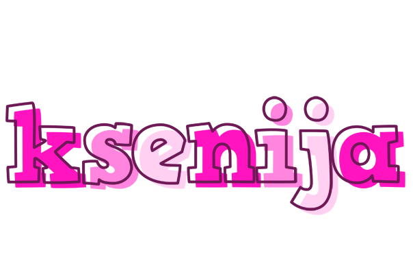 Ksenija hello logo