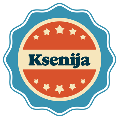 Ksenija labels logo