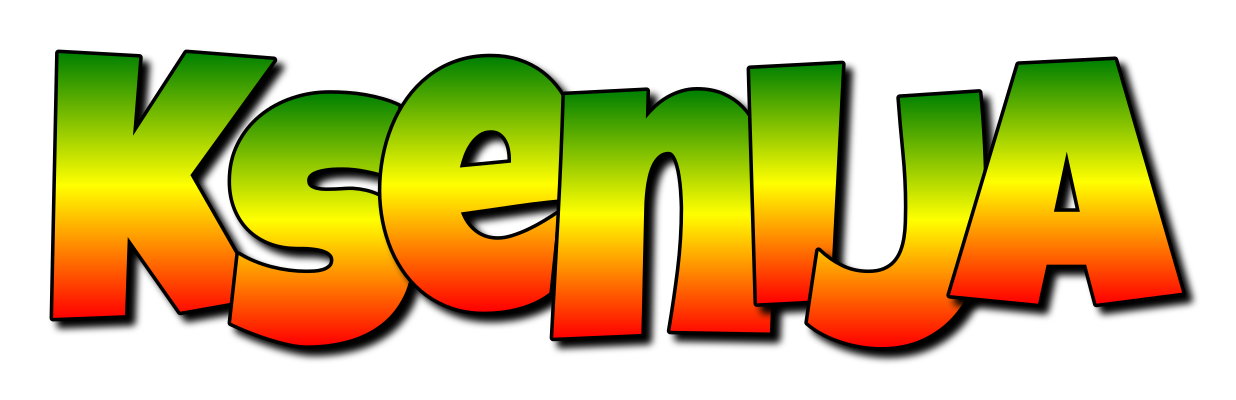 Ksenija mango logo