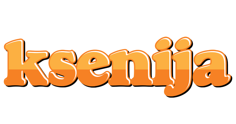 Ksenija orange logo