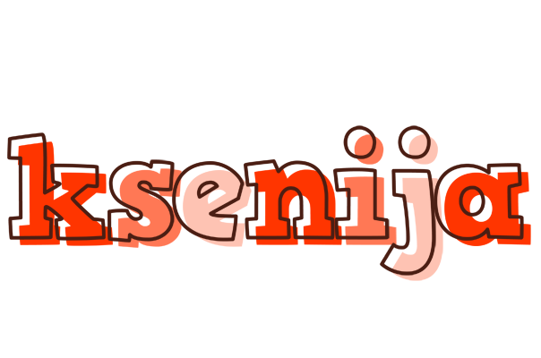 Ksenija paint logo