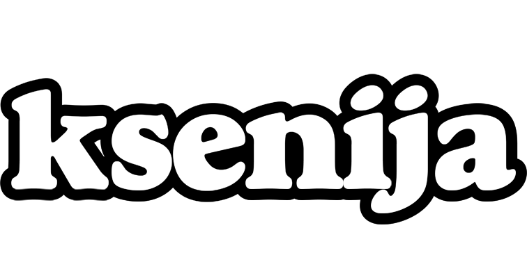 Ksenija panda logo
