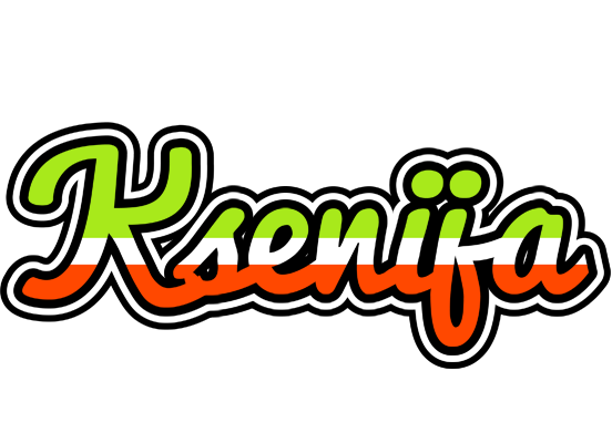 Ksenija superfun logo